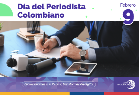 Fotografía que muestra una mesa sobre la cual está trabajando un periodista con objetos relacionados con su oficio. Fotografía que muestra una mesa sobre la cual está trabajando un periodista con objetos relacionados con su oficio.