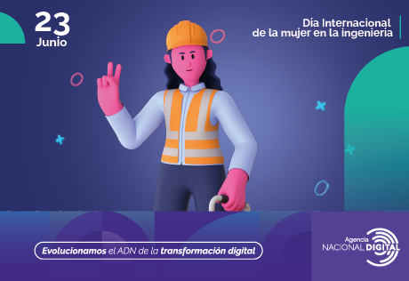 Ilustración Digital en 3d de una mujer con casco y chaleco de ingeniería haciendo el signo de paz con los dedos de su mano derecha. Ilustración Digital en 3d de una mujer con casco y chaleco de ingeniería haciendo el signo de paz con los dedos de su mano derecha.