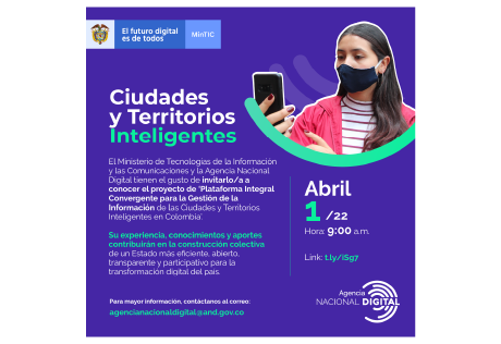 Imagen afiche Ciudades y Territorios Inteligentes