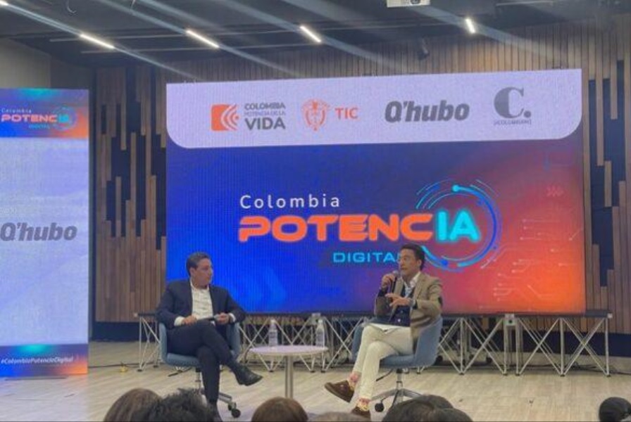Imagen del Ministro TIC, Mauricio Lizcano participando en evento Colombia PotencIA Digital/ Fuente: ANP Imagen del Ministro TIC, Mauricio Lizcano participando en evento Colombia PotencIA Digital/ Fuente: ANP