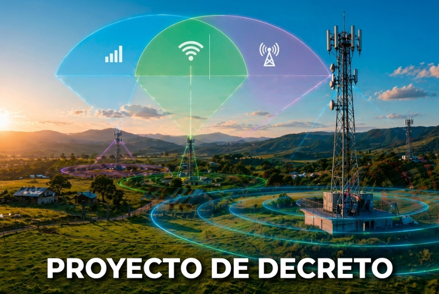 Proyecto de decreto para ampliar la conectividad en zonas rurales mediante el uso del espectro radioeléctrico